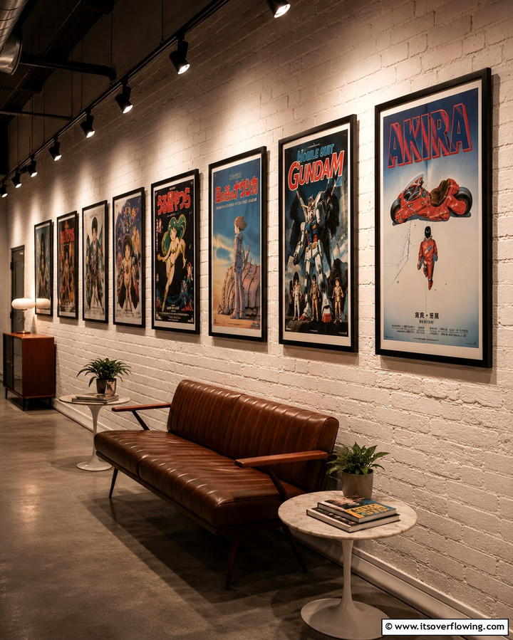 Vintage Anime Poster Gallery - 30 Anime Room Ideas for Otaku-Inspired Spaces