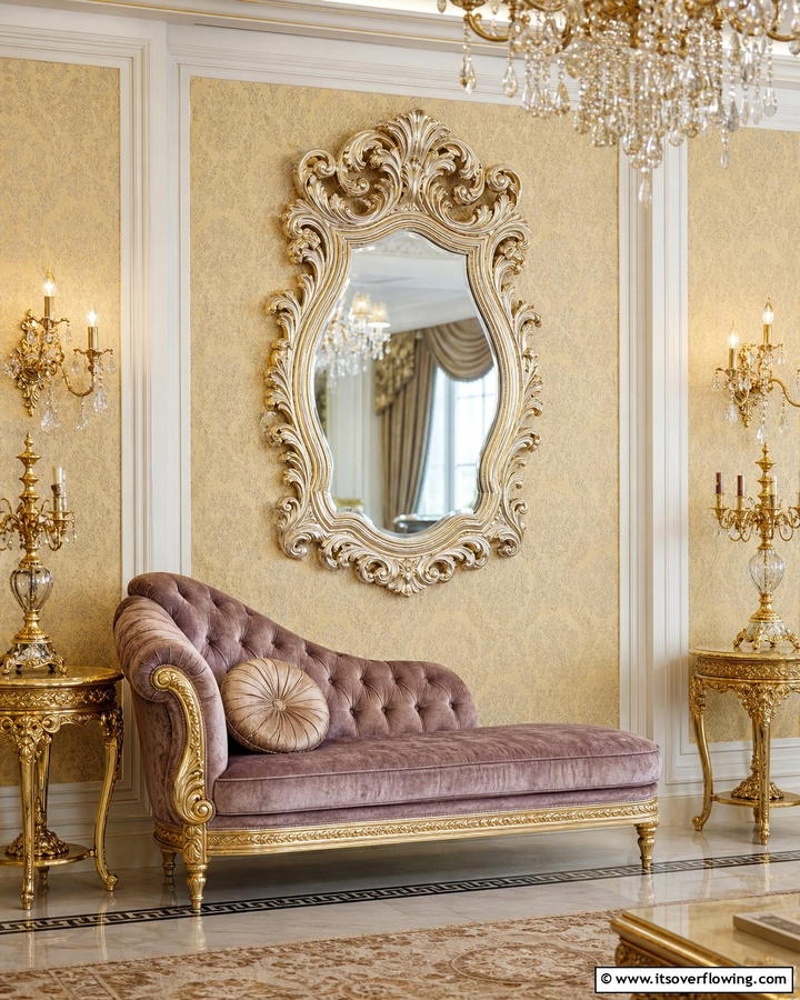 Vintage Baroque Frames - 20 Mirror Painting Ideas to Add Art to Your Walls