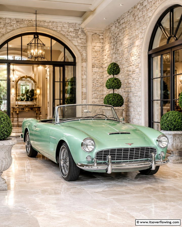 Vintage Car Entry - 25 Wedding Entrance Ideas for a Grand Arrival