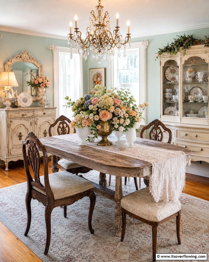Vintage Charm Bouquet - 21 Flower Centerpiece Ideas for Elegant Tablescapes