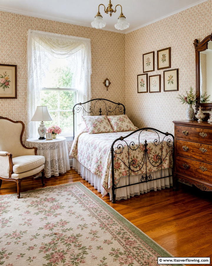 Vintage Charm Guest Room - 21 Guest Room Ideas for a Welcoming and Functional Space