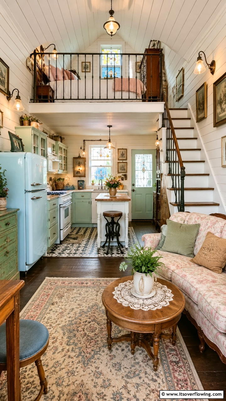 Vintage Charm Tiny House - 21 Tiny House Design Ideas for Compact, Efficient Living