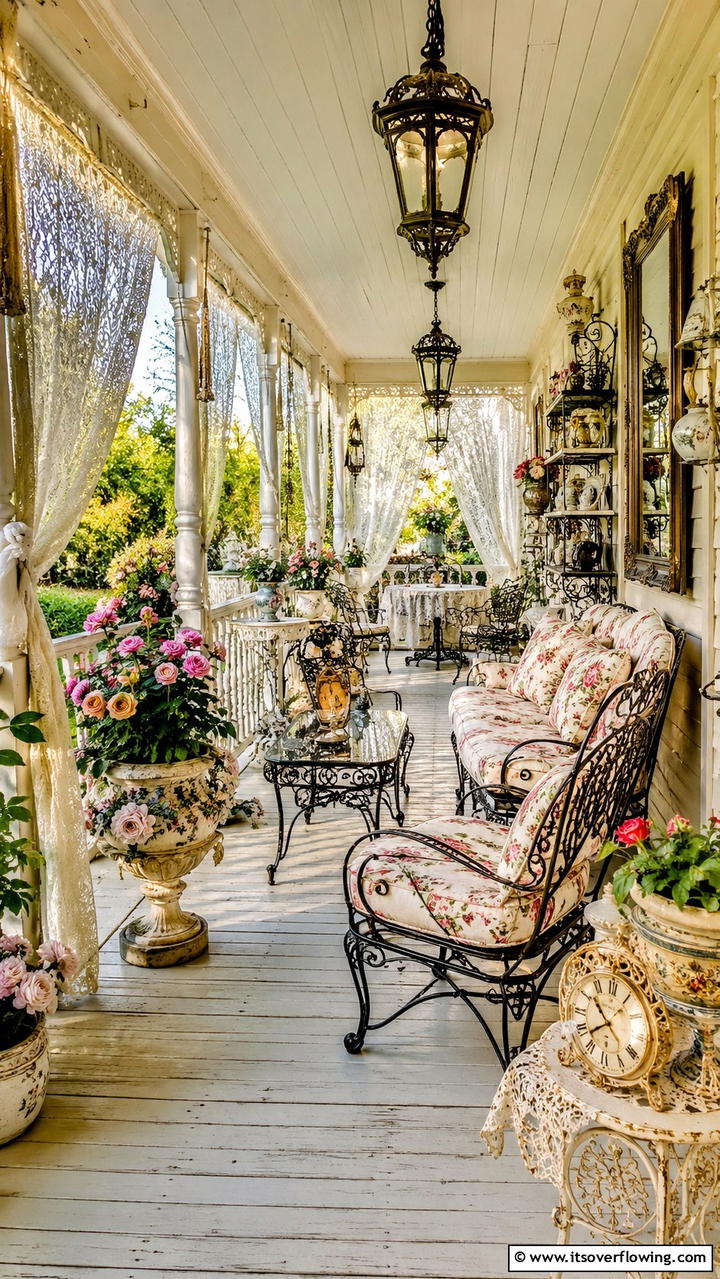 Vintage Charm Veranda - 21 Veranda Ideas to Create a Relaxing Outdoor Retreat