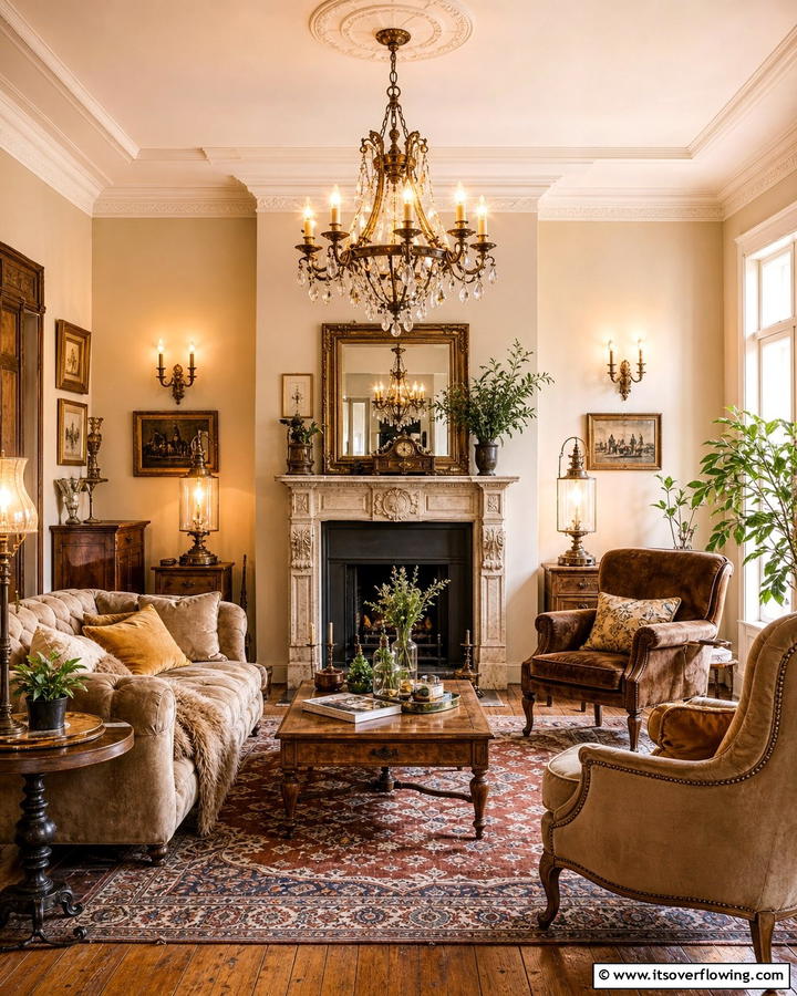 Vintage Chic Lighting - 30 Vintage Decor Ideas to Add Retro Charm to Your Home