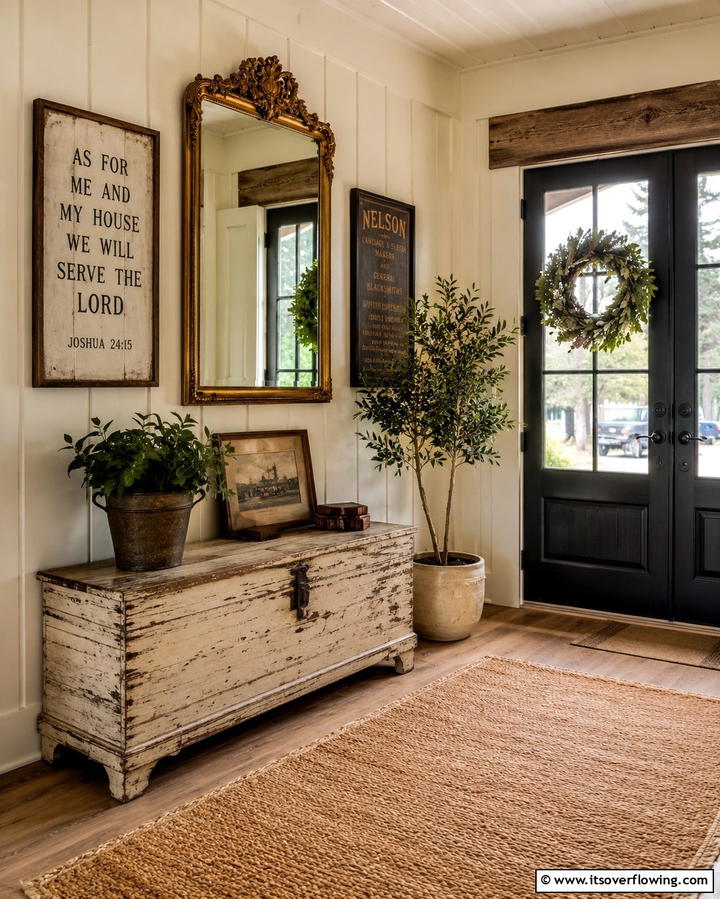 Vintage Decor Accents - 25 Rustic Barndominium Interior Design Ideas