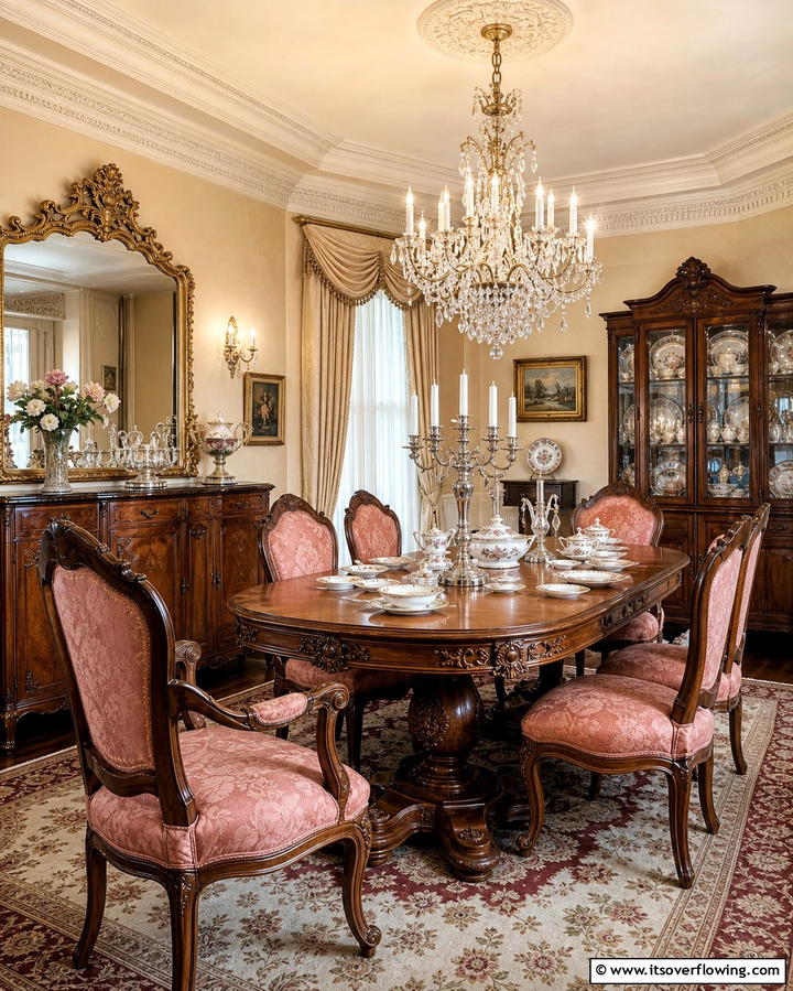 Vintage Dining Room Charm - 25 Modern Dining Room Ideas for a Stylish Space