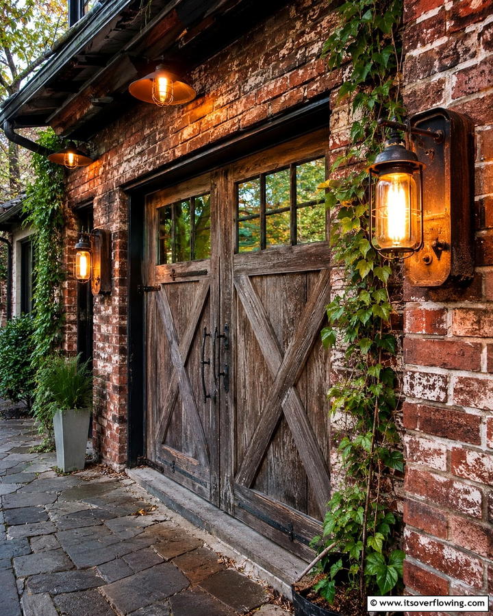 Vintage Edison Bulb Fixtures - 25 Exterior Garage Lighting Ideas to Illuminate Your Home
