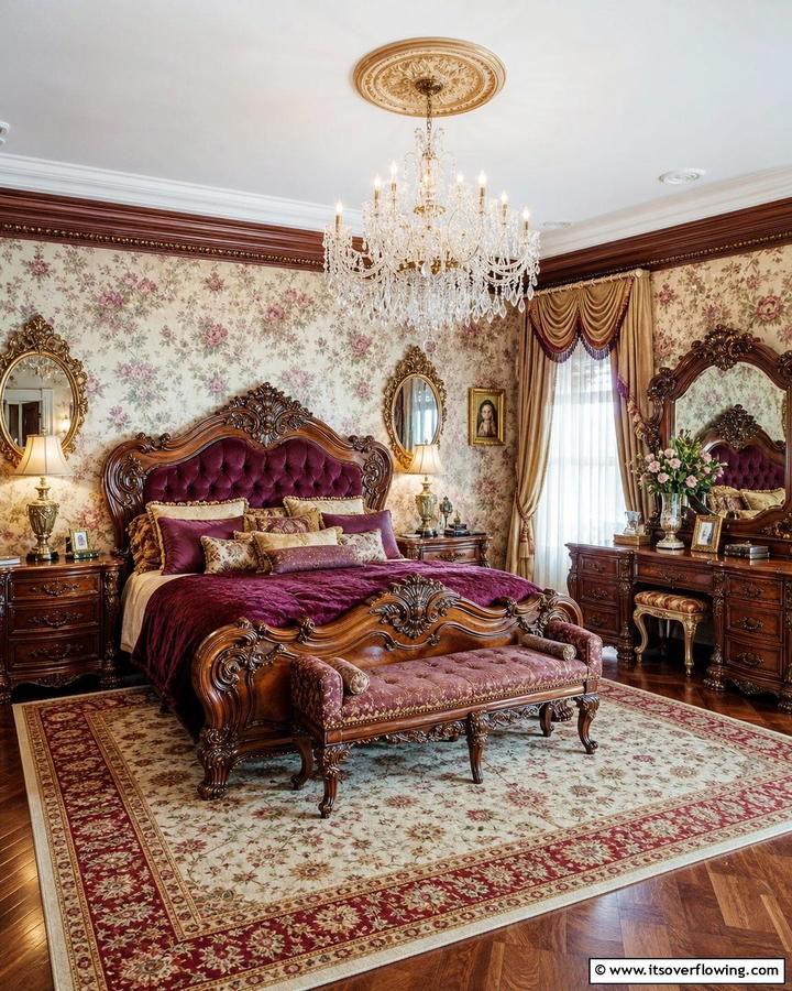 Vintage Elegance Rest - 21 Bedroom Design Ideas to Craft a Personalized Relaxation Zone