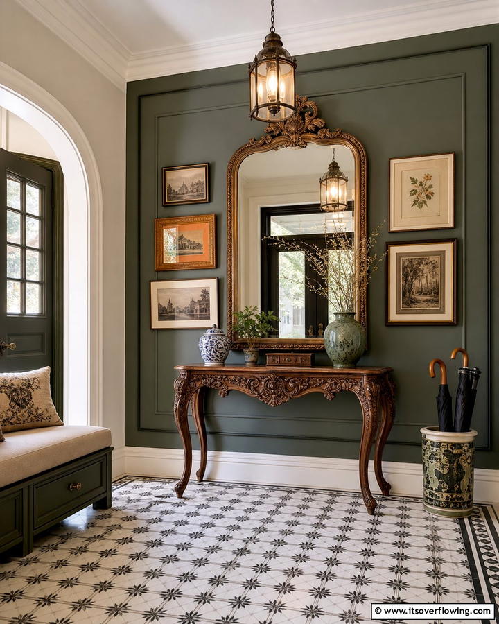 Vintage Entryway Statement - 30 Stylish House Decor Ideas for Every Room in Your Home