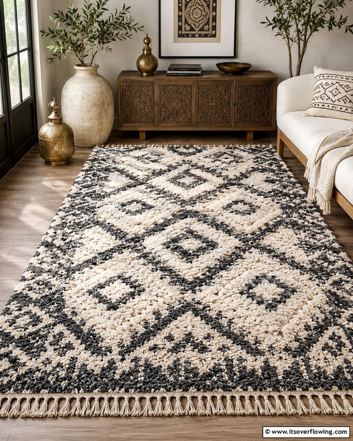 Vintage Floral Rug - 30 Kitchen Rug Ideas- Stylish and Durable Floor Solutions
