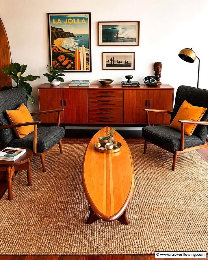 Vintage Furniture Finds - 30 1950s Living Room Ideas for Retro Charm Revival