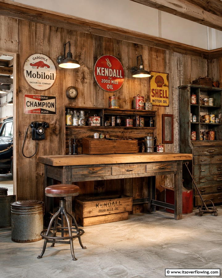 Vintage Garage Charm - 30 Garage Makeover Ideas to Transform Your Space
