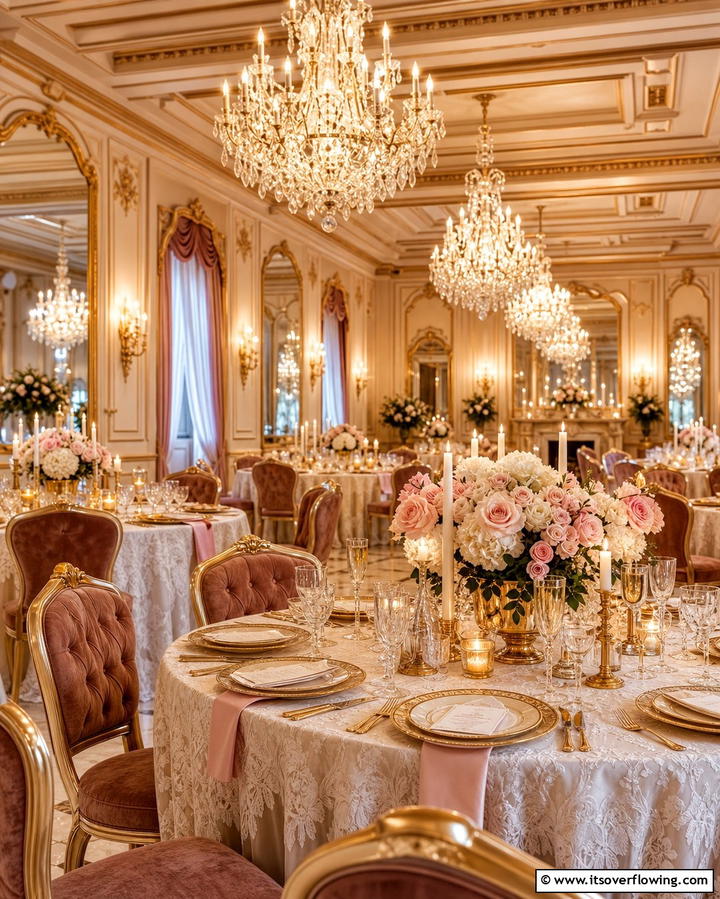 Vintage Glamour Wedding Shower - 21 Fun Wedding Shower Ideas to Celebrate the Couple