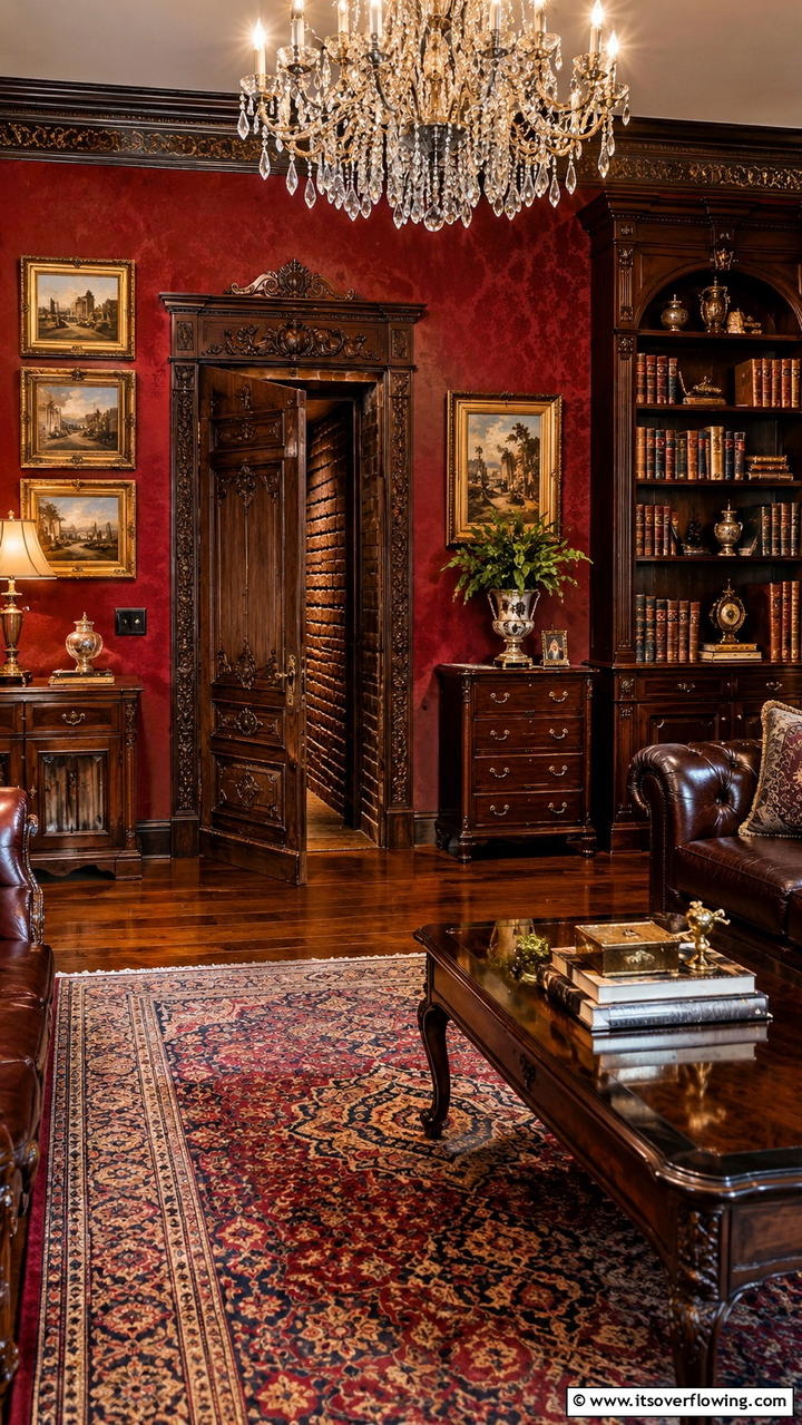 Vintage Hidden Portal - 30 Hidden Door Ideas- Secret Storage & Creative Spaces