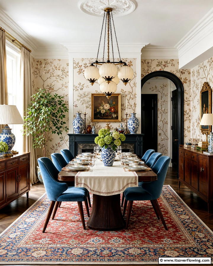 Vintage Inspired Accents for Nostalgia - 25 Eclectic Dining Room Ideas for Unique Gatherings
