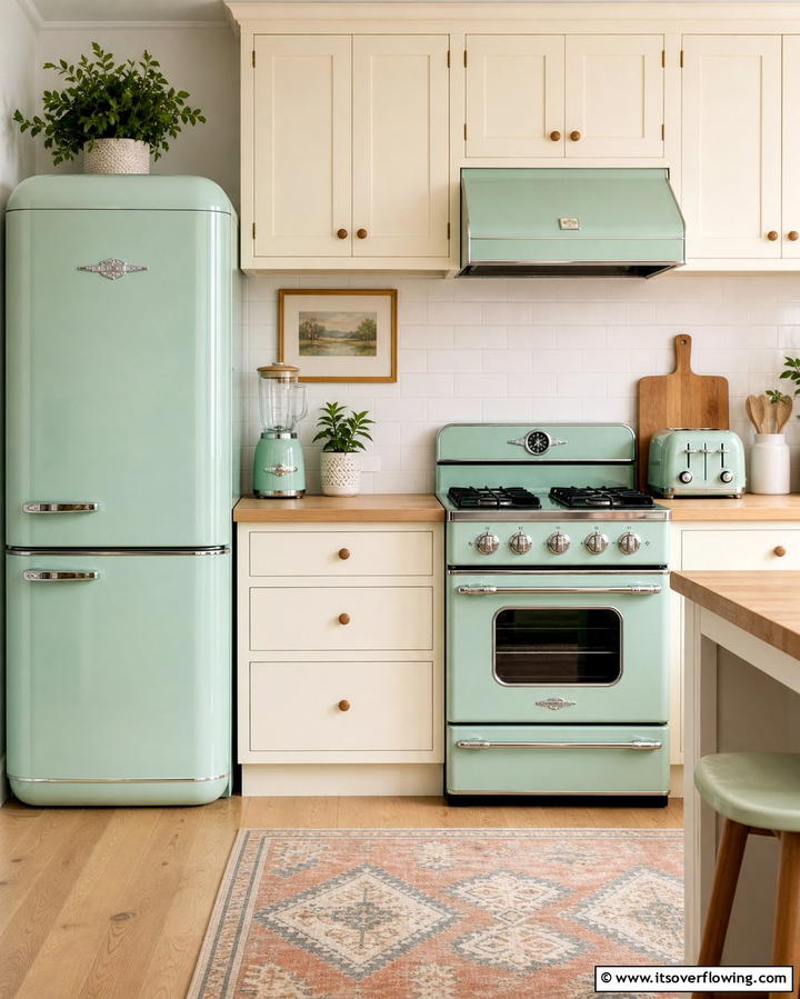Vintage Inspired Appliances - 25 Retro Kitchen Ideas for a Vintage Vibe