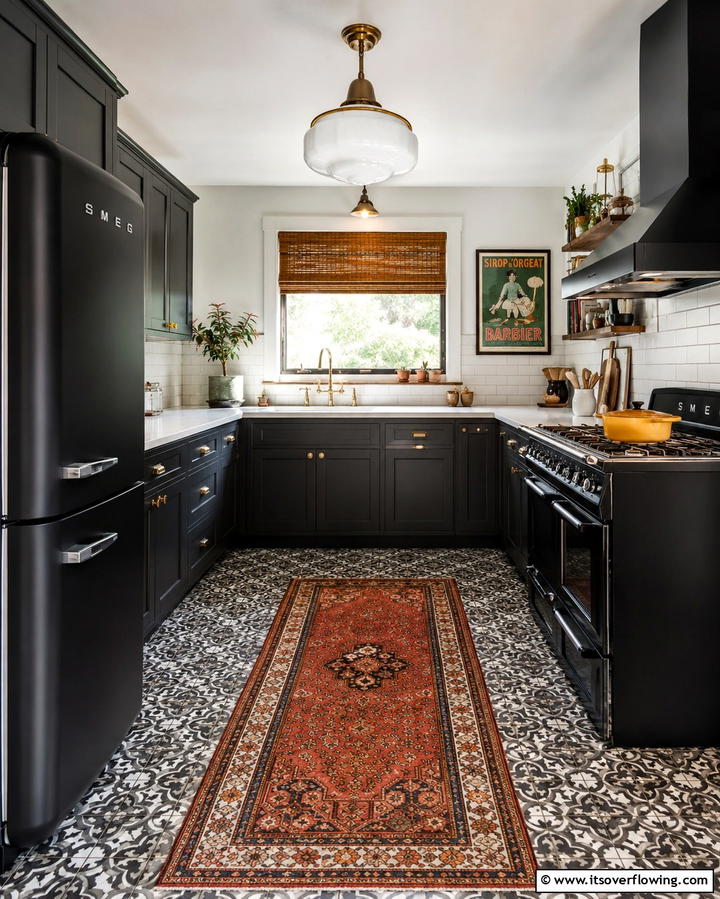 Vintage Inspired AppliancesOne - 30 Gothic Kitchen Ideas for Dramatic Dark Aesthetic Spaces