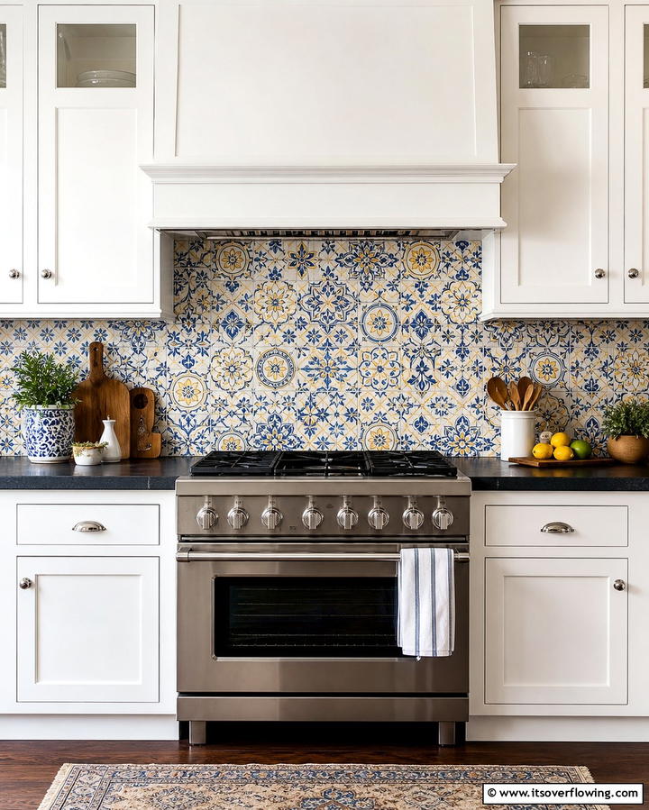 Vintage Inspired Backsplash - 25 Retro Kitchen Ideas for a Vintage Vibe