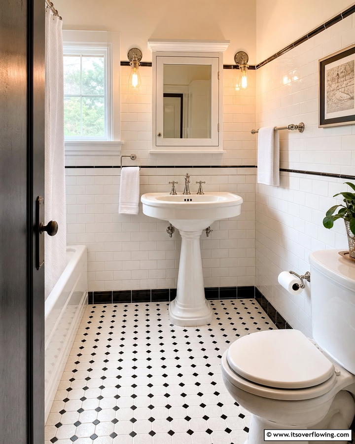 Vintage Inspired Fixtures - 21 Mid-Century Modern Bathroom Ideas for Retro Elegance