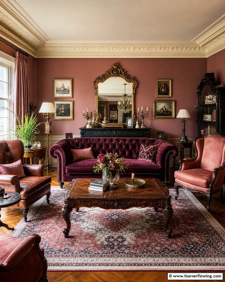 Vintage Inspired Furniture - 20 Parlor Room Ideas to Revitalize Your Living Space