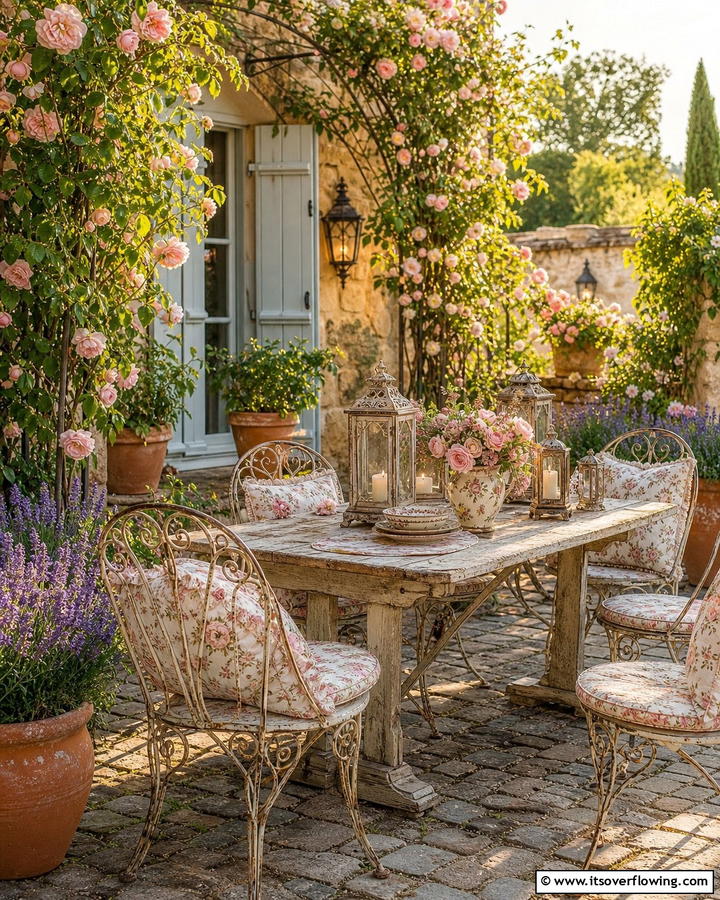 Vintage Inspired Patio Furniture - 21 Patio Decor Concepts to Refresh Your Outdoor Living Area