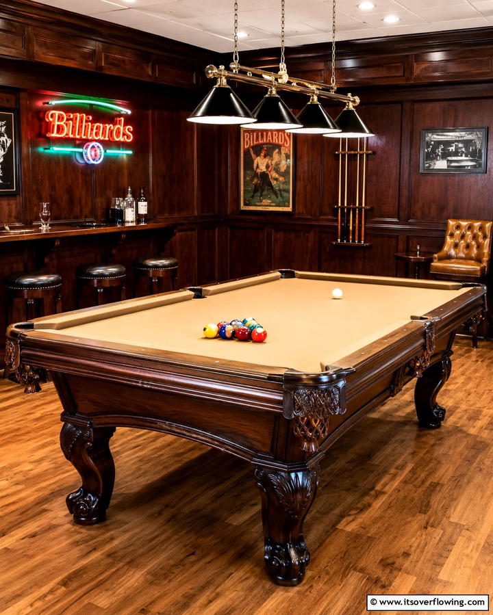 Vintage Inspired Pool Table Rooms - 25 Pool Table Room Ideas for the Ultimate Game Room