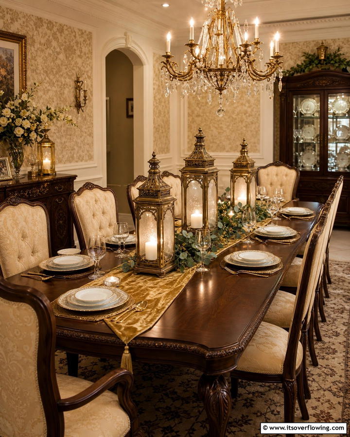 Vintage Lantern Table Decor - 30 Lantern Decor Ideas for Indoor and Outdoor Spaces