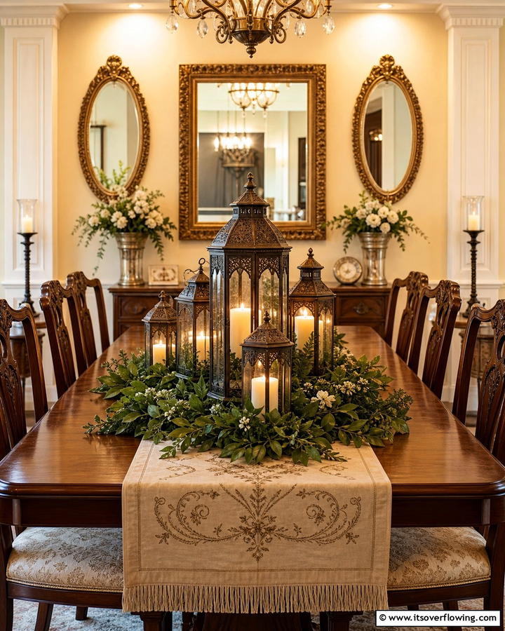 Vintage Lanterns - 25 Centerpiece Ideas for Stunning Table Decor