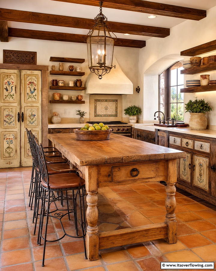 Vintage Mediterranean Furniture - 21 Mediterranean Kitchen Ideas for Warm & Inviting Vibes