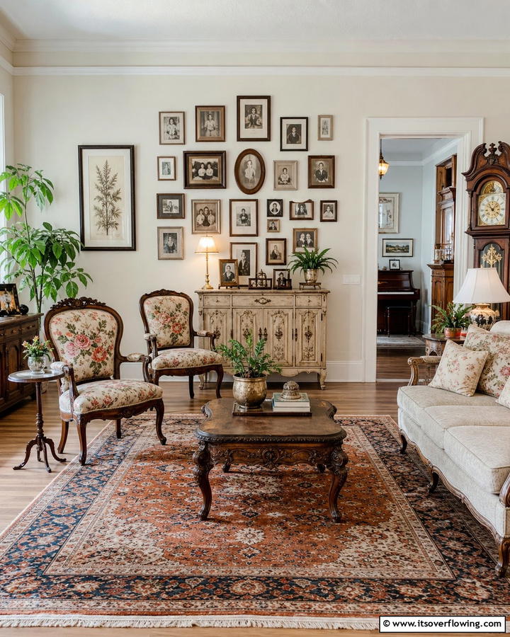 Vintage Nostalgia - 21 Living Room Design Ideas for a Cozy & Chic Atmosphere