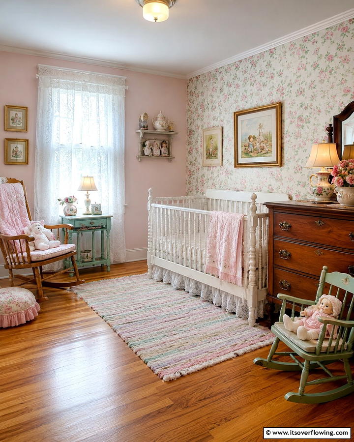 Vintage Nursery Charm - 30 Small Nursery Ideas for Adorable Compact Spaces