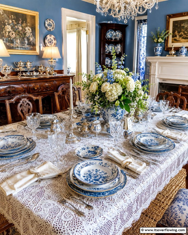 Vintage Place Settings for Authentic Dining - 20 Vintage Dining Room Ideas for Timeless Elegance