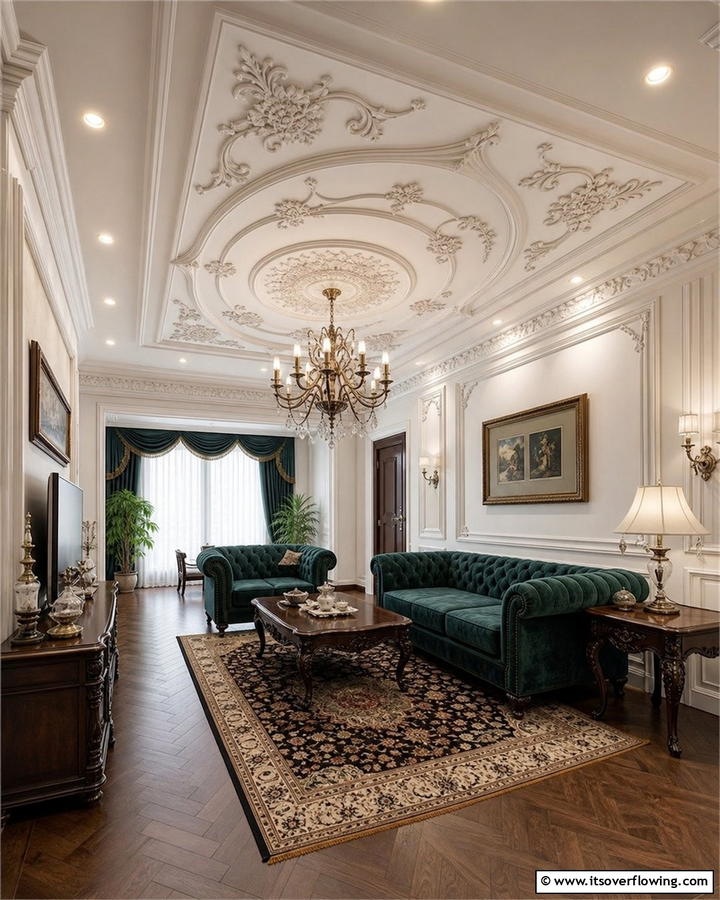 Vintage Pop Ceiling Design - 17 Pop Ceiling Design Ideas for Modern Interior Spaces