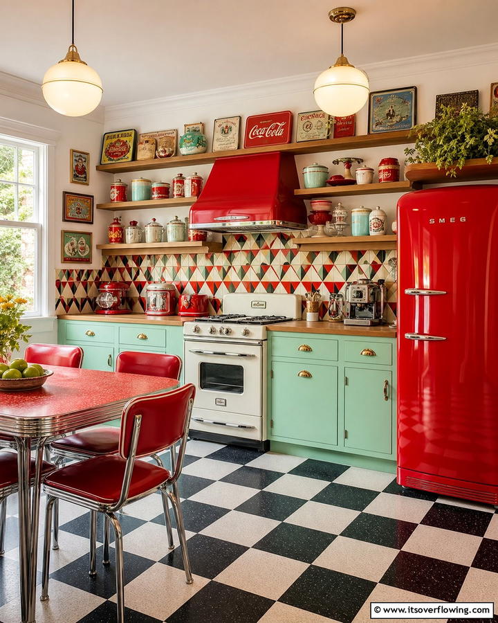 Vintage Retro Revival - 21 Kitchen Design Ideas to Maximize Function and Aesthetics