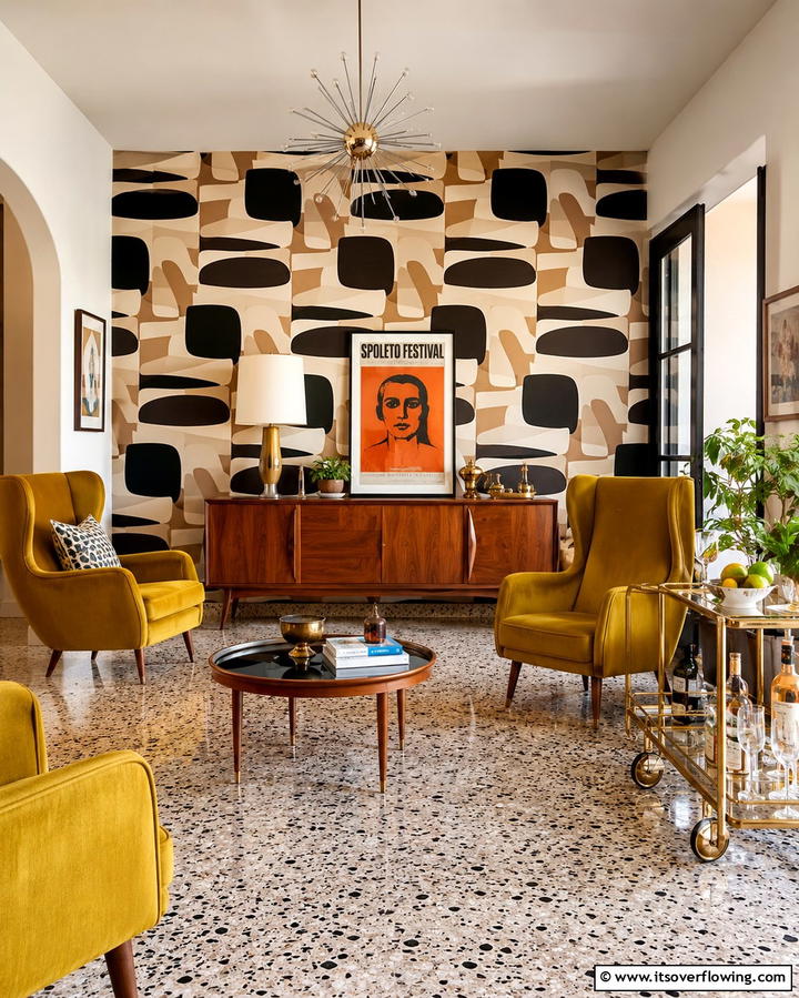 Vintage Retro Touches - 30 Pinterest Living Room Decor Ideas for 2024 Trends
