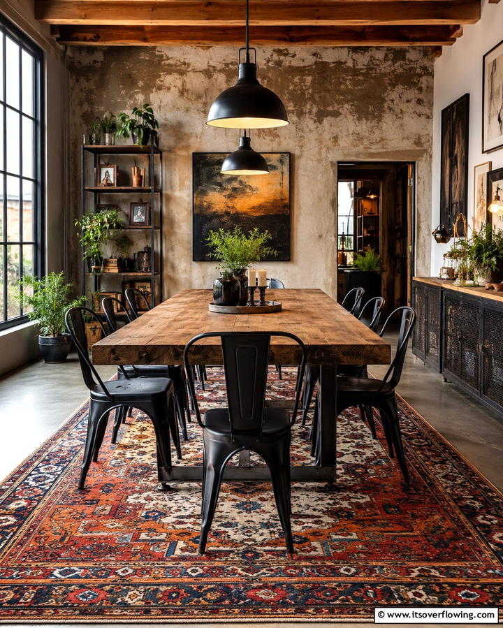 Vintage Rugs with Patterns - 25 Grunge Aesthetic Room Decor Ideas for a Unique Look