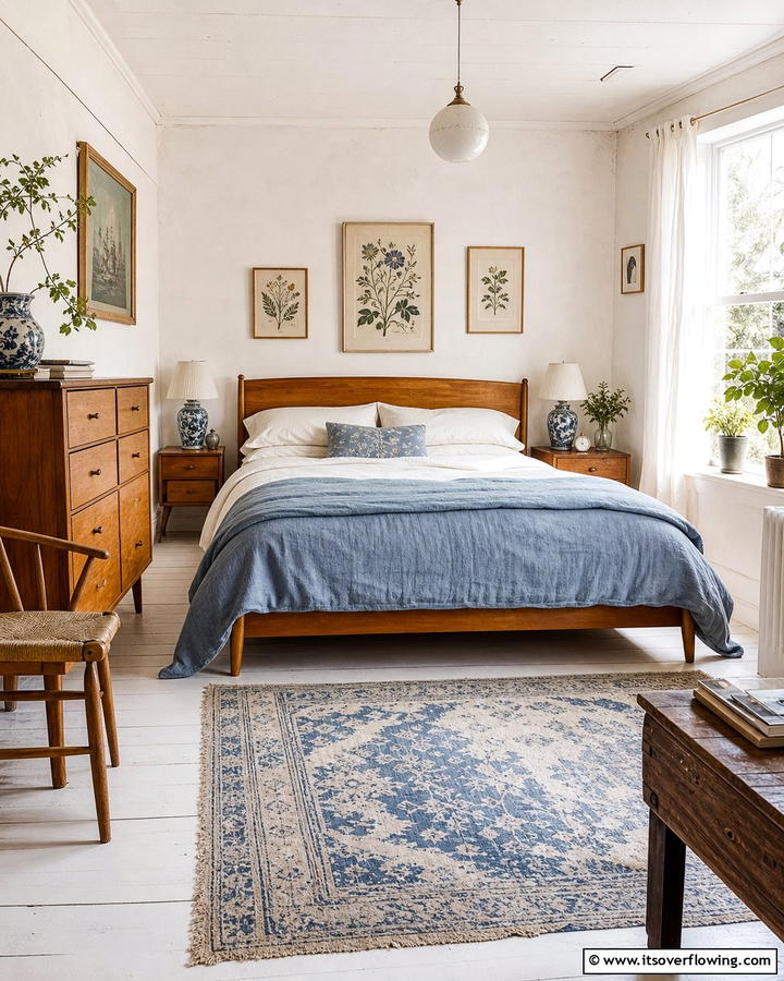 Vintage Scandinavian Charm - 21 Scandinavian Bedroom Designs for Minimalist Comfort