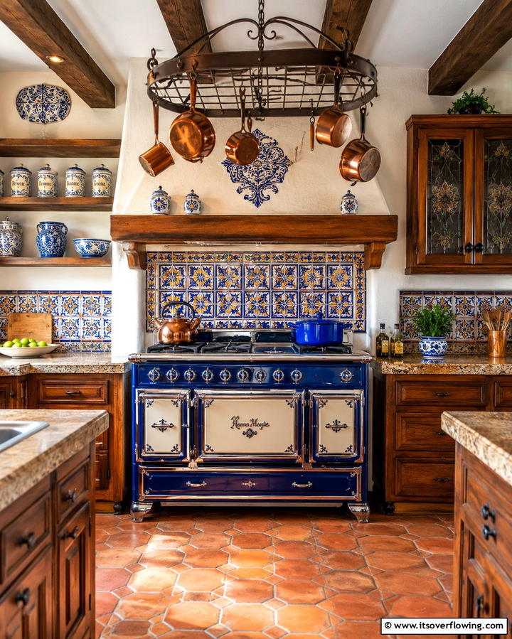 Vintage Spanish Appliances - 30 Spanish Style Kitchen Ideas for Old-World Elegance
