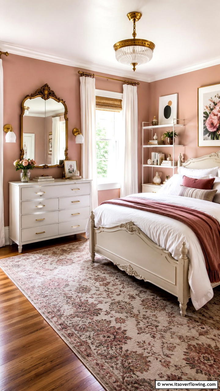 Vintage Touches with Modern Twist - 21 Trendy Teen Girl Bedroom Decor Ideas for Personal Style