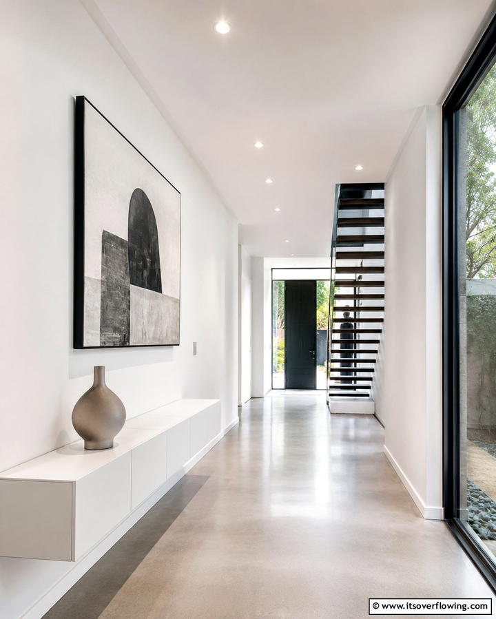 Vintage Touches - 30 Hallway Decor Ideas to Maximize Narrow Spaces