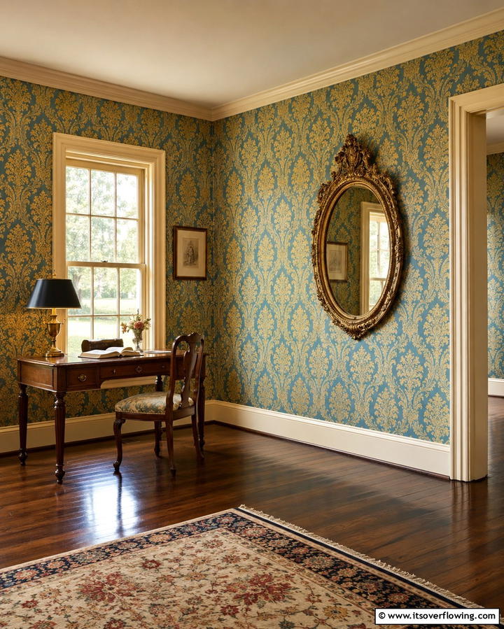 Vintage Wallpaper Designs - 25 Victorian Bedroom Ideas for Timeless Elegance