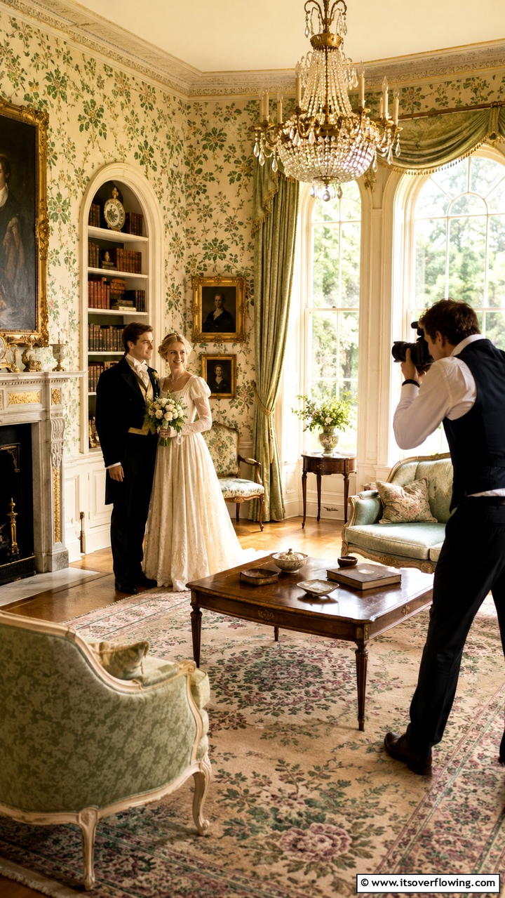 Vintage Wedding Photography - 30 Bridgerton Wedding Ideas for Regency-Inspired Celebrations