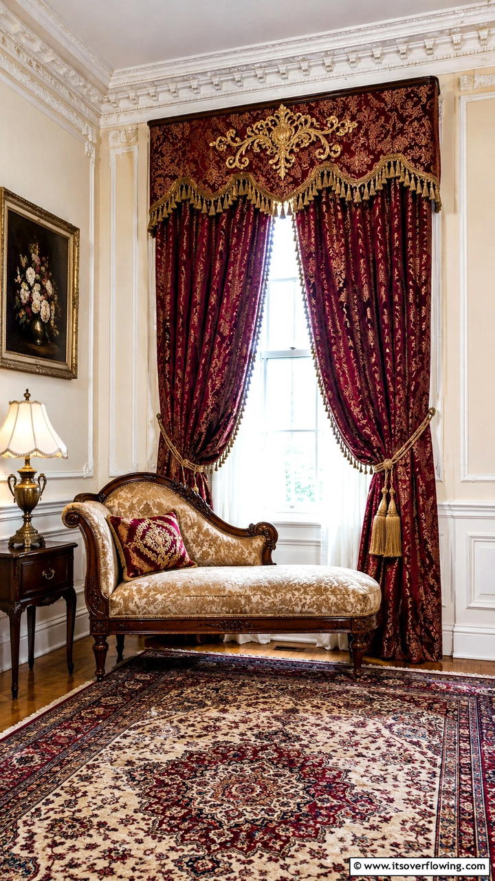 Vintage Window Elegance - 21 Stylish Window Treatment Ideas for Light and Privacy