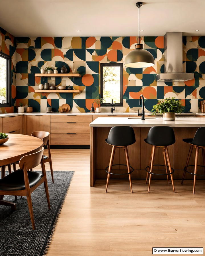 Vinyl Flooring - 30 Retro 70s Kitchen Ideas for a Funky Vintage Makeover