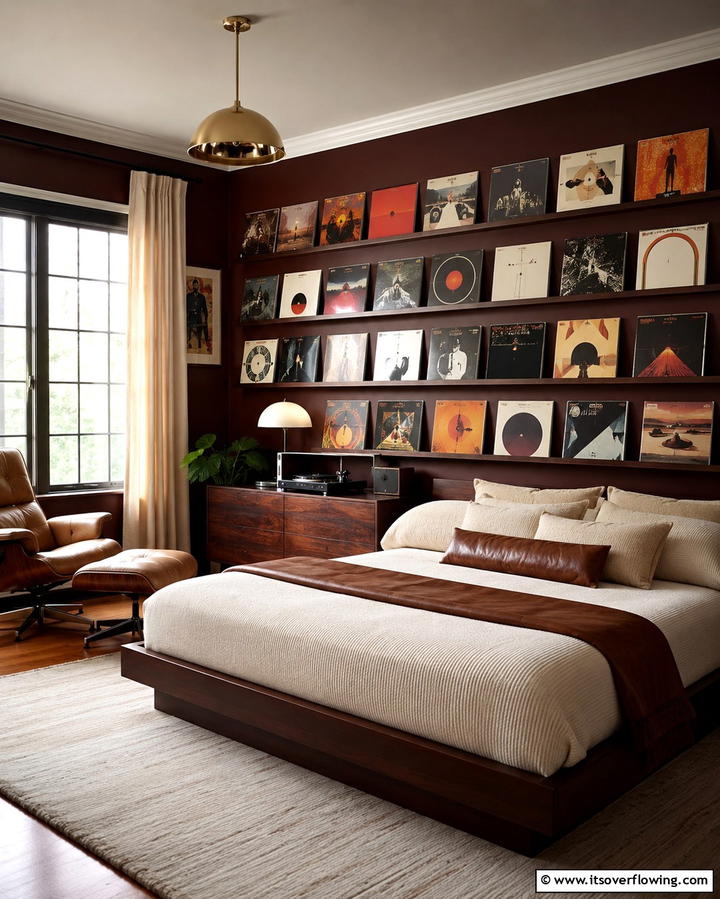 Vinyl Record Displays - 30 90s Bedroom Decor Ideas for Retro Rewind Style