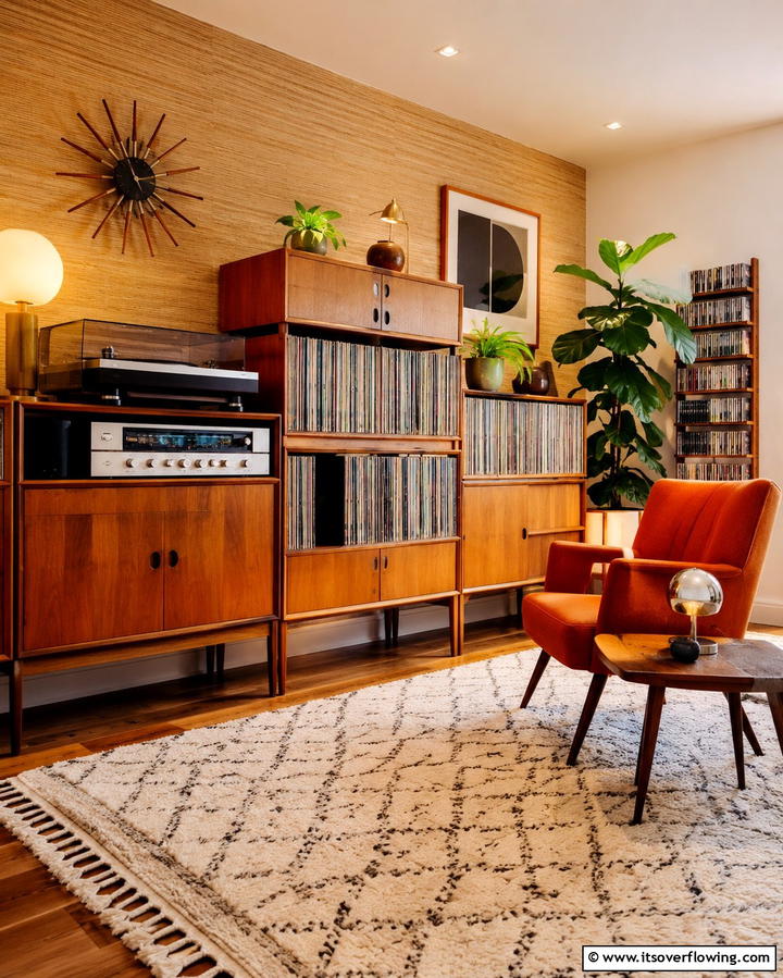 Vinyl and CD Storage Solutions - 25 Music Room Ideas to Create the Perfect Sound Space