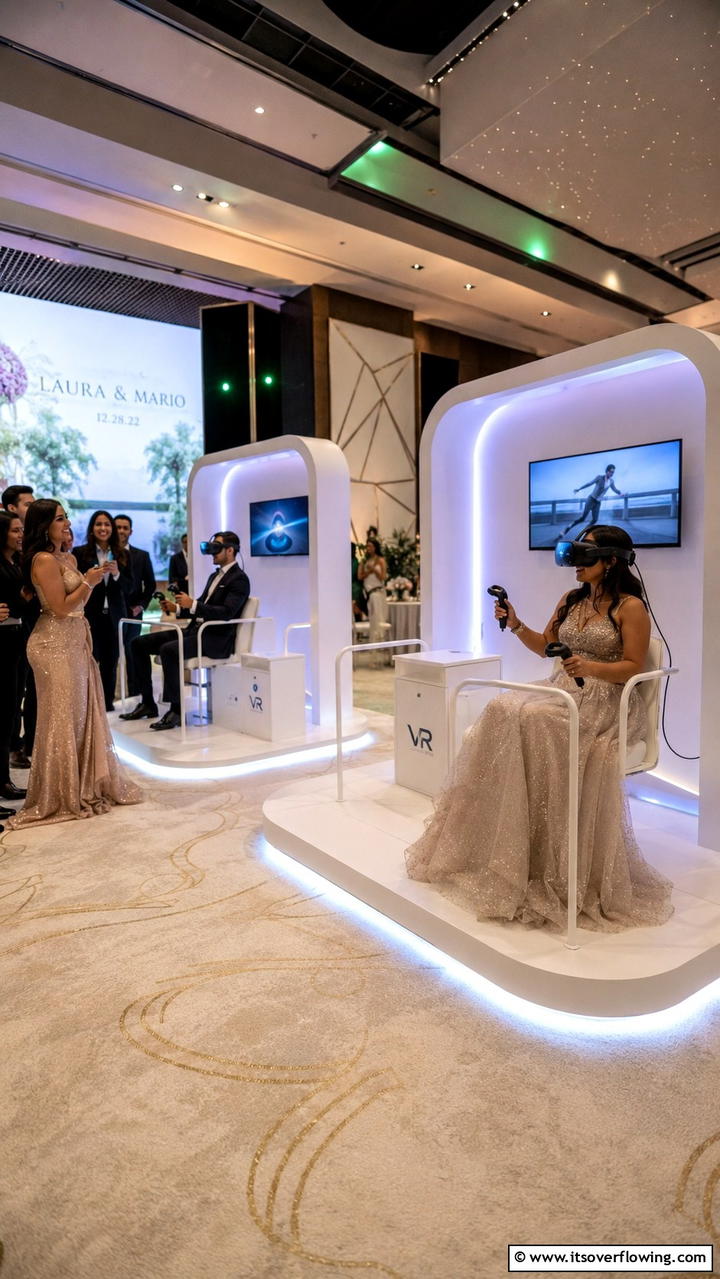 Virtual Reality Booth - 21 Unique Wedding Entertainment Ideas to Delight Your Guests