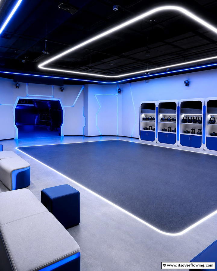 Virtual Reality Gaming Hub - 30 Game Room Ideas for Fun Home Entertainment Spaces