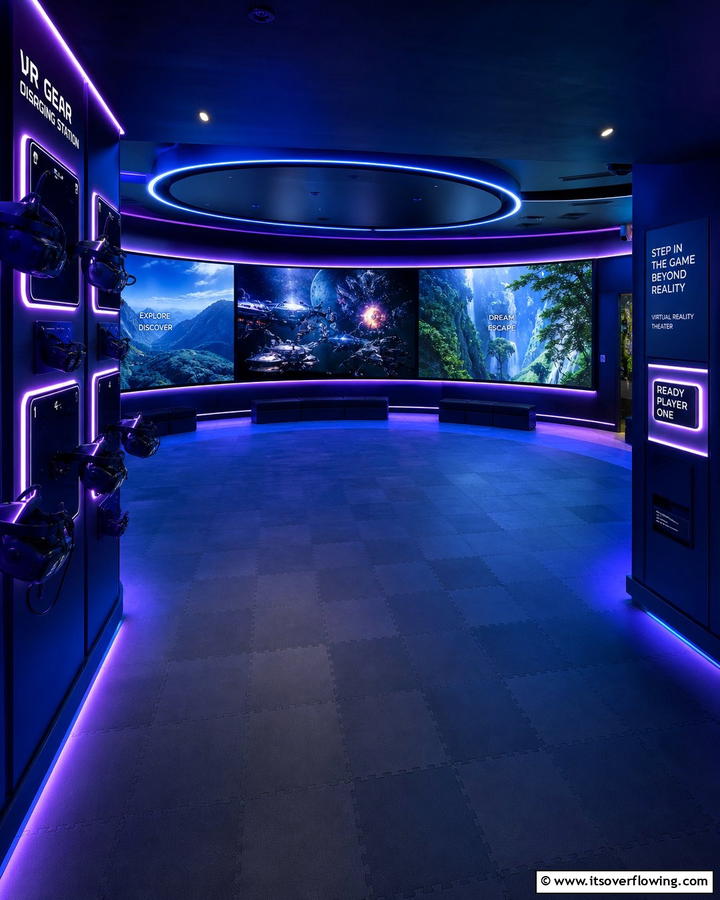 Virtual Reality Theater Experiences - 30 Home Theater Ideas- Immersive Entertainment Spaces