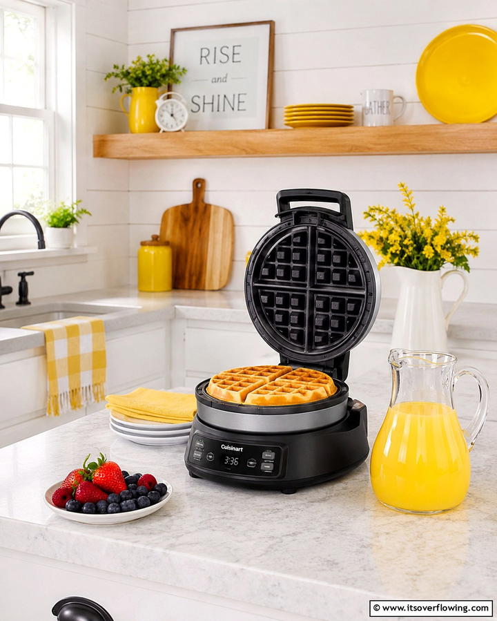 Waffle Maker - 30 Must-Have Small Kitchen Appliances for Compact Spaces
